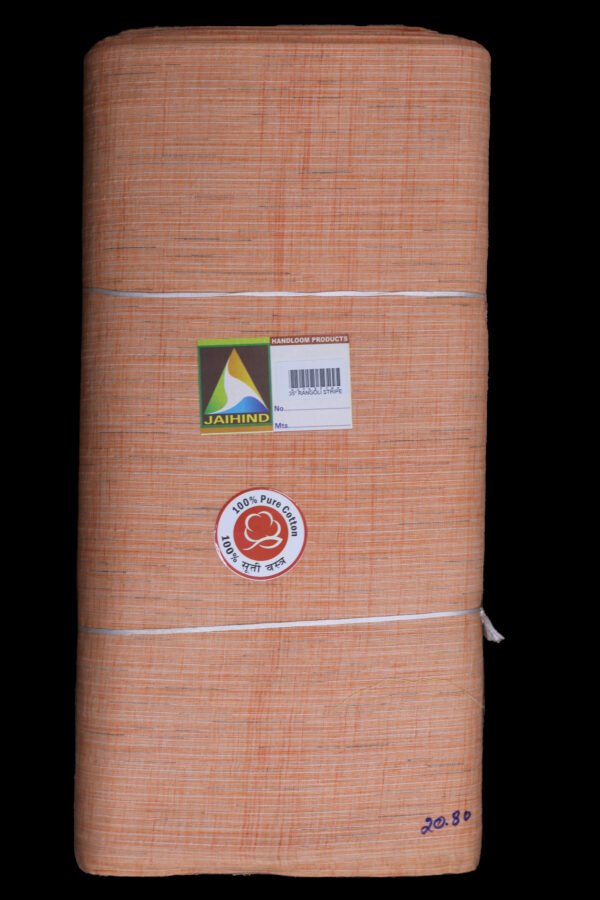 35 Inches Rangoli Stripe Cotton Colors Fabric - Image 4