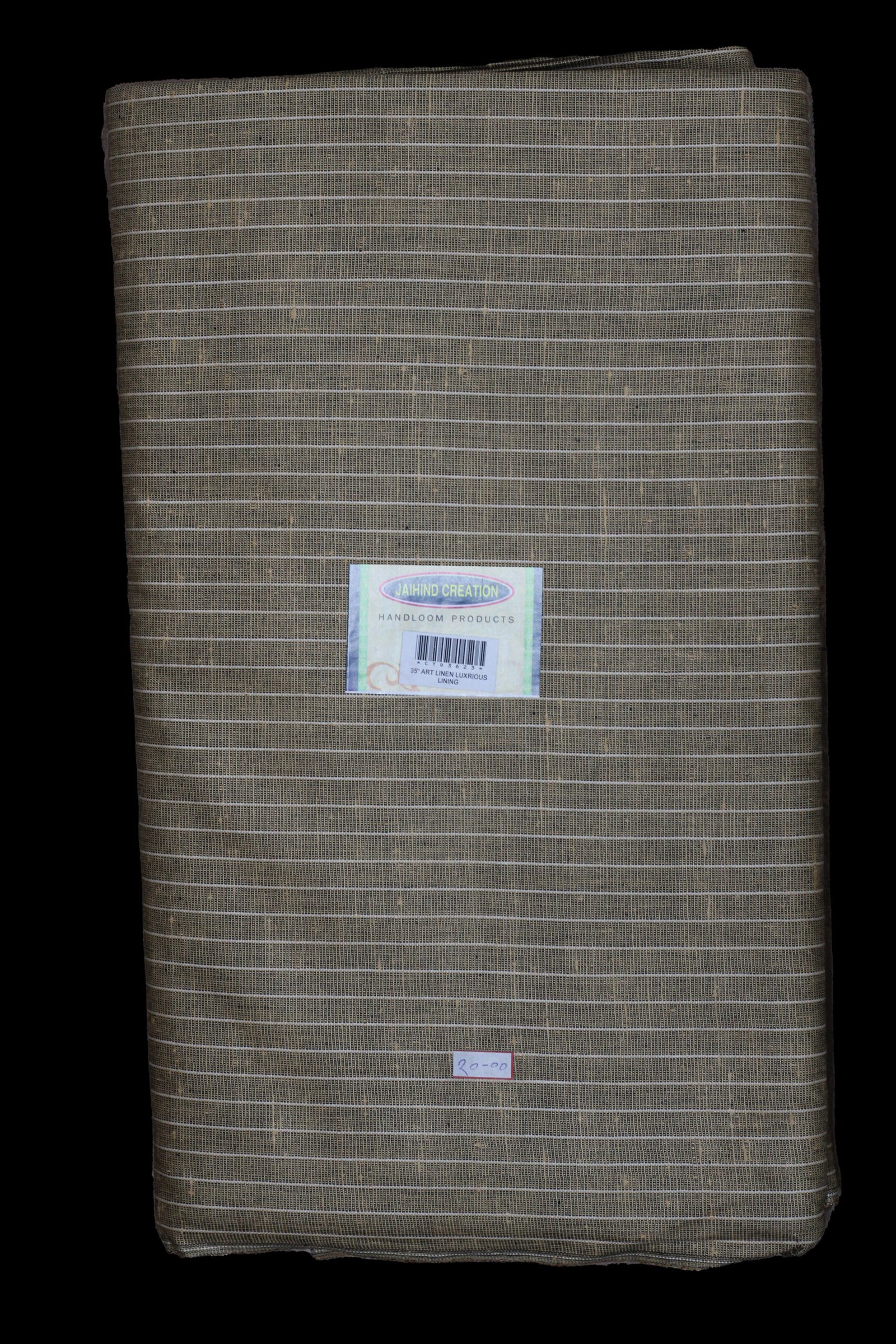 35 Inches Art linen Luxurious Lining Color Fabric - Image 4