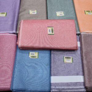 35 Inches Silky Linen Khadisa Colors Fabric