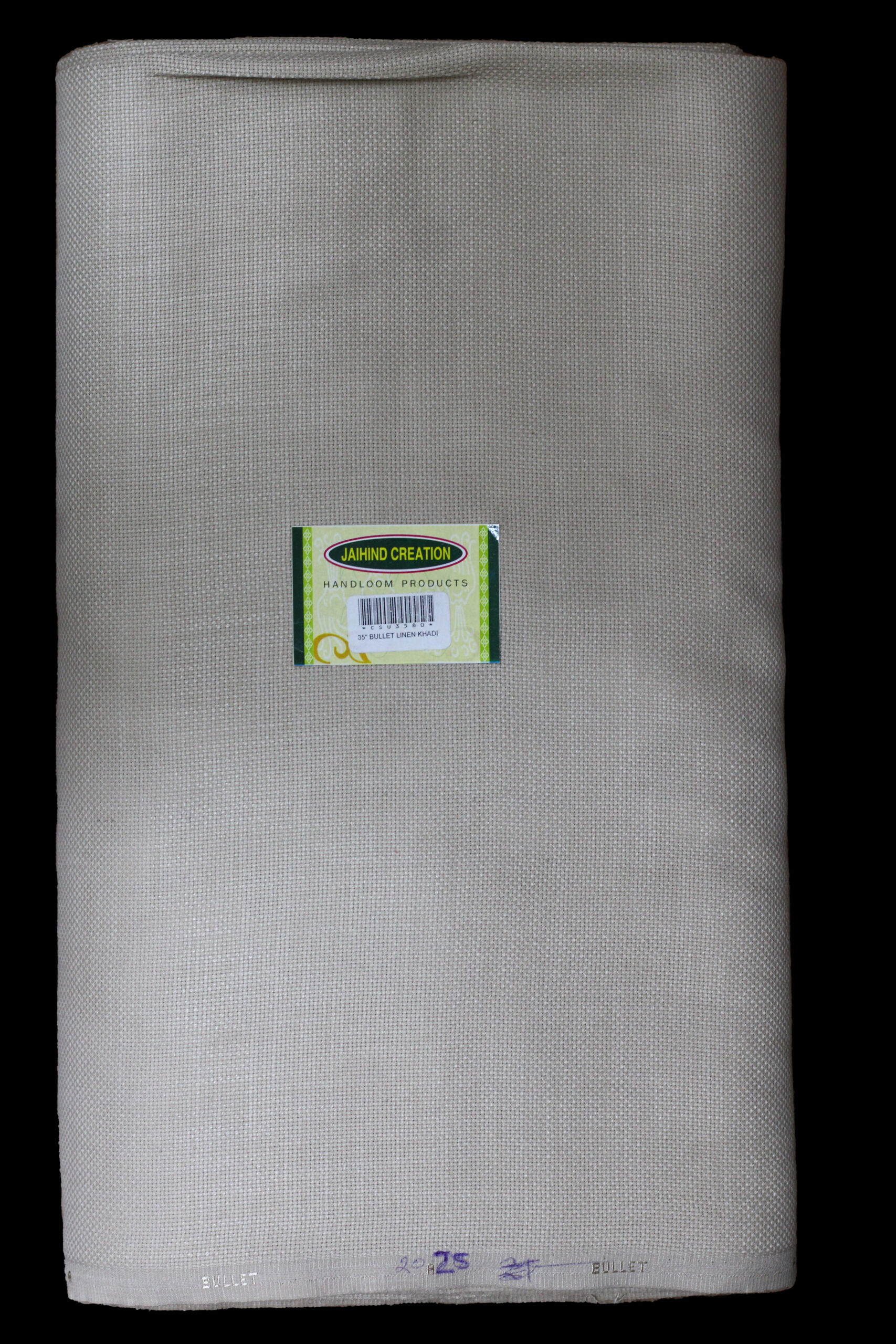 35 Inches Bullet Linen Khadisa Colors Fabric - Image 7