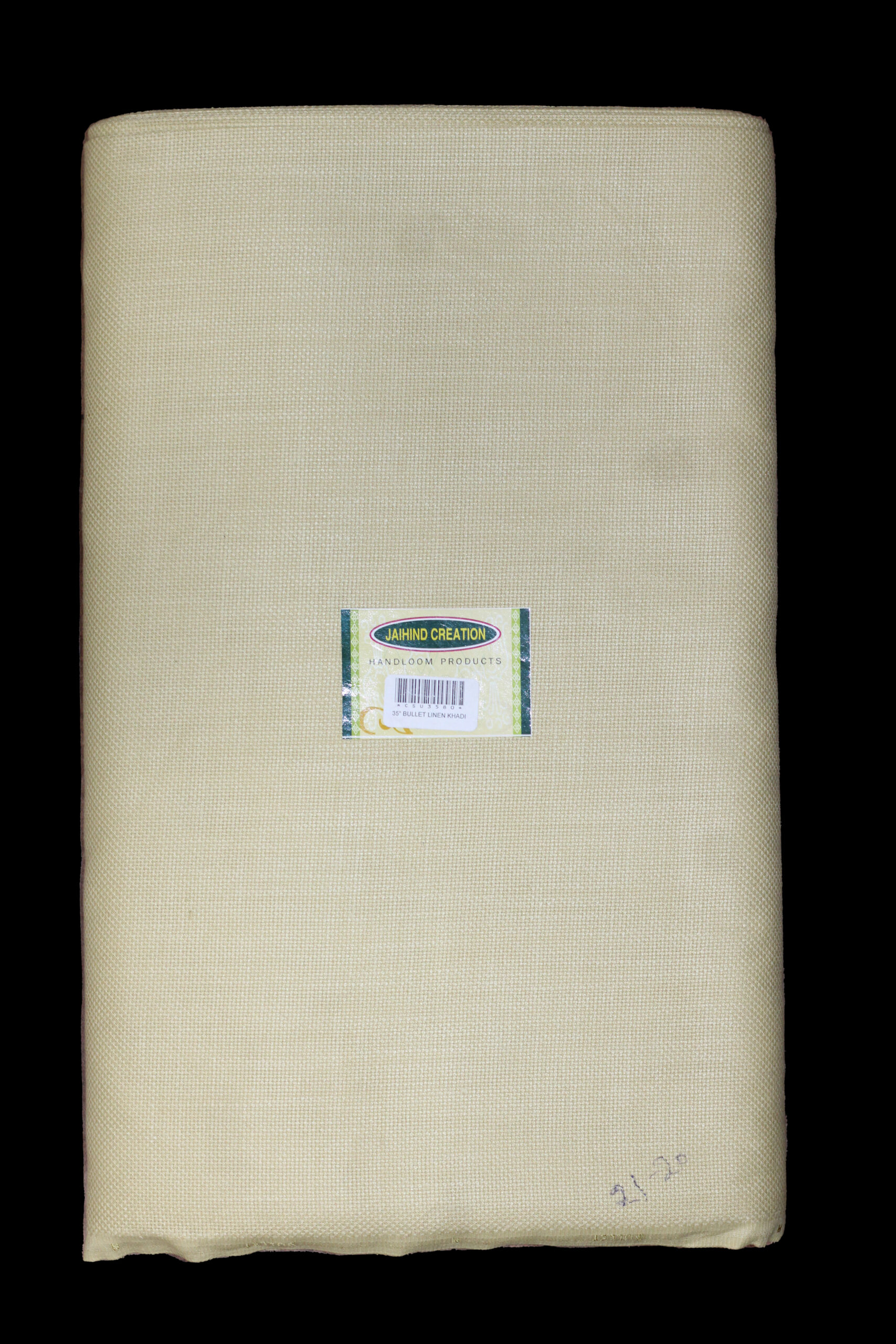 35 Inches Bullet Linen Khadisa Colors Fabric - Image 4