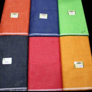35 Inches Kasturi Linen Color Fabric
