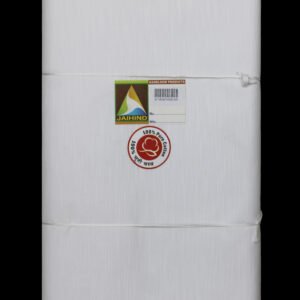 35 Inches Krantikari 2PLY White Fabric