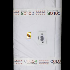 35 Inches BulBul White Fabric
