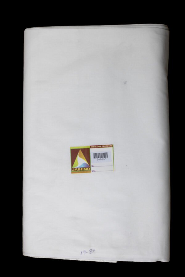 35 Inches Satluj White Fabric
