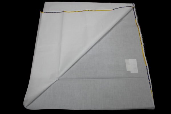 58 Inches Boss Cotton Khadisa White Fabric - Image 2