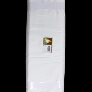 58 Inches Giza Satin White Fabric
