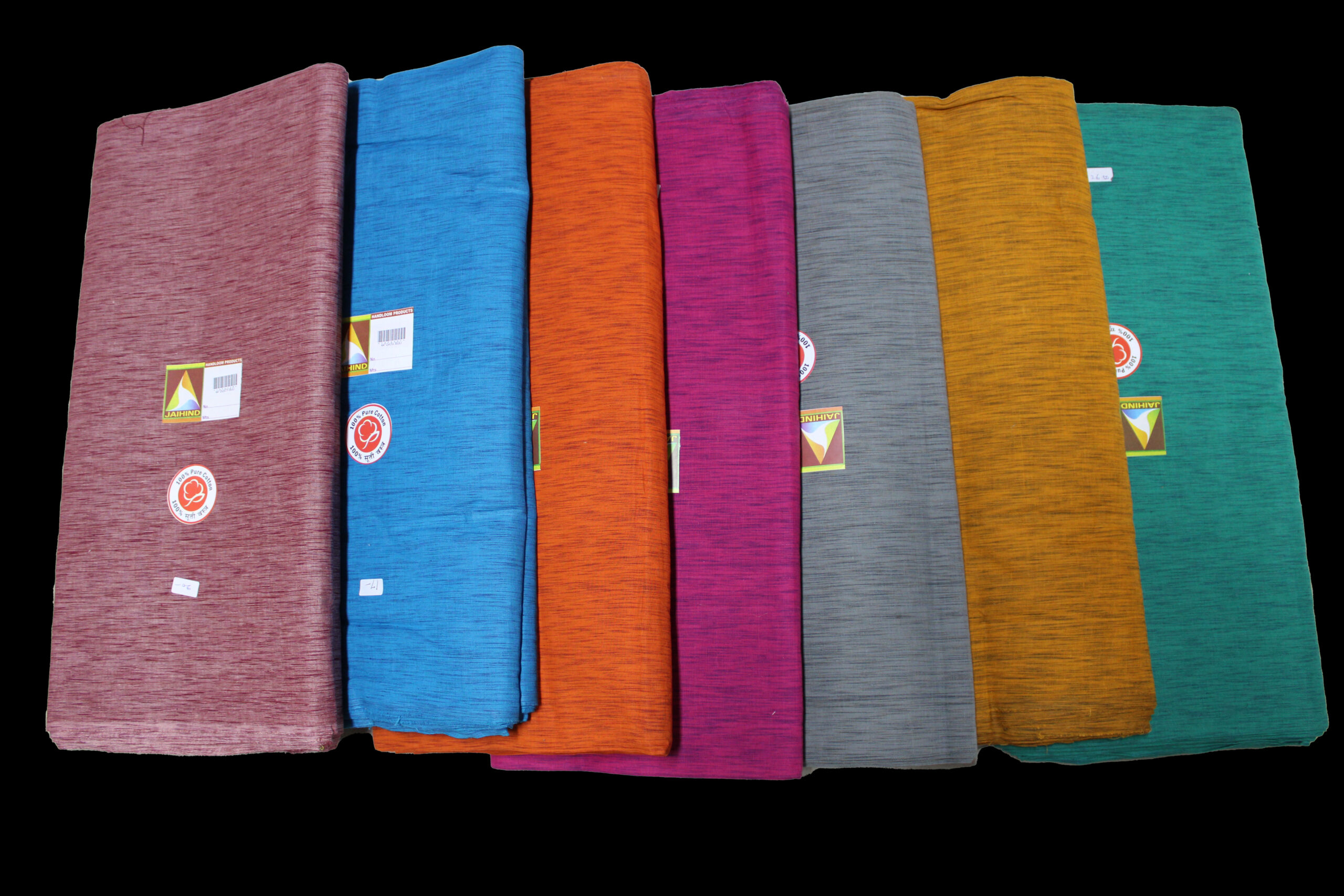 44 Inches Dark Bijli Fabric