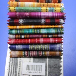44 Inches Handloom Ikat Fabric