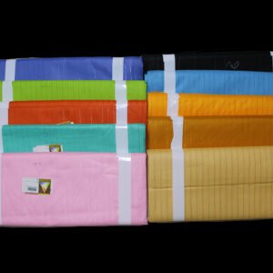 44 Inches Magic Slub Jari Line Fabric