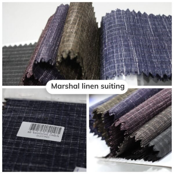 58 Inch Marshal Linen Sitting Fabric - Image 2