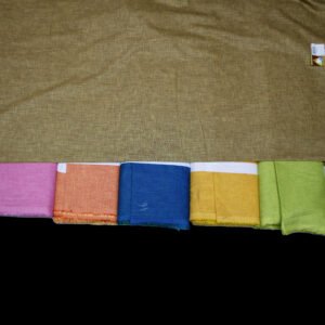 58 Inches Real Fila Fill Linen Shirting Fabric