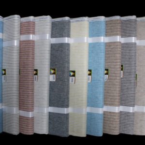 Semi Linen Shirting Fabric: 58 Inches Pattern 1