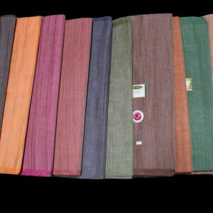 44 Inches Wooden Look Khadi Fabric